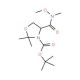 (R)-3-Boc-4-(methoxymethylcarbamoyl)-2,2-dimethyloxazolidine (CAS 167102-62-7) - chemical structure image