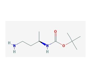(R)-3-Boc-amino-butylamine (CAS 170367-69-8) - chemical structure image