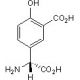 (R)-3-Carboxy-4-hydroxyphenylglycine (CAS 13861-03-5) - chemical structure image