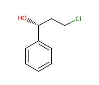 (R)-(&plus;)-3-Chloro-1-phenyl-1-propanol (CAS 100306-33-0) - chemical structure image
