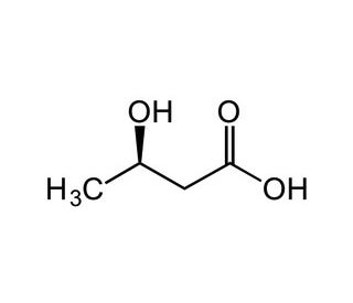 (R)-3-Hydroxybutyric acid (CAS 625-72-9) - chemical structure image