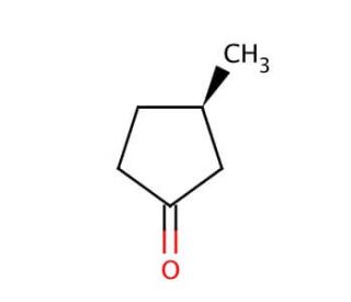 (R)-(&plus;)-3-Methylcyclopentanone (CAS 6672-30-6) - chemical structure image