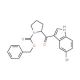 R-3-(N-Benzyloxycarbonylpyrrolidin-2-ylcarbonyl)-5-bromo-1H-indole (CAS 143322-56-9) - chemical structure image