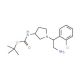 (R)-3-N-Boc-Amino-1-[2-amino-1-(2-chloro-phenyl)-ethyl]-pyrrolidine - chemical structure image