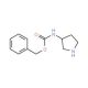 (R)-3-N-Cbz-aminopyrrolidine (CAS 879275-77-1) - chemical structure image
