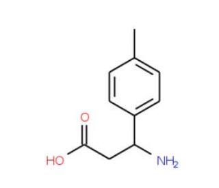 (R)-3-(p-methylphenyl)-beta-alanine (CAS 479064-87-4) - chemical structure image