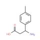 (R)-3-(p-methylphenyl)-beta-alanine (CAS 479064-87-4) - chemical structure image