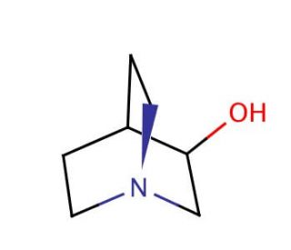 (R)-(&minus;)-3-Quinuclidinol (CAS 25333-42-0) - chemical structure image