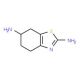 (R)-4,5,6,7-Tetrahydro-benzothiazole-2,6-diamine (CAS 106092-11-9) - chemical structure image