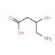 (R)-4-Amino-3-hydroxybutyric acid (CAS 7013-07-2) - chemical structure image