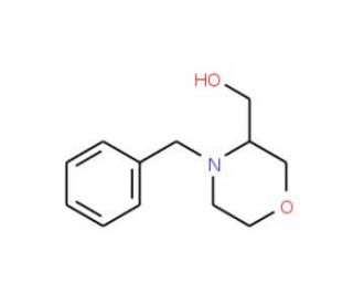 (R)-4-Benzyl-3-hydroxymethylmorpholine (CAS 101376-26-5) - chemical structure image