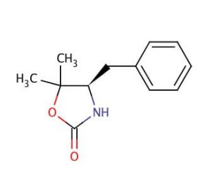 (R)-(&plus;)-4-Benzyl-5,5-dimethyl-2-oxazolidinone (CAS 204851-73-0) - chemical structure image