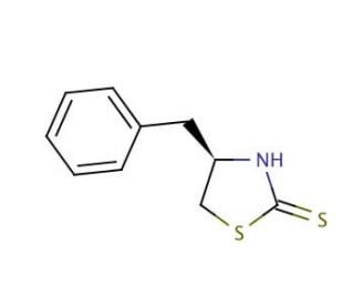 (R)-4-Benzylthiazolidine-2-thione (CAS 110199-17-2) - chemical structure image