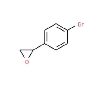(&minus;)-(R)-4-Bromostyrene oxide (CAS 62566-68-1) - chemical structure image