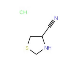 (R)-4-Cyanothiazolidine hydrochloride (CAS 391248-17-2) - chemical structure image