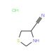 (R)-4-Cyanothiazolidine hydrochloride (CAS 391248-17-2) - chemical structure image