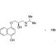 (R)-4-Hydroxy Propranolol Hydrobromide - chemical structure image
