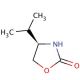 (R)-(+)-4-Isopropyl-2-oxazolidinone (CAS 95530-58-8) - chemical structure image