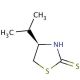 (R)-4-Isopropylthiazolidine-2-thione (CAS 110199-16-1) - chemical structure image