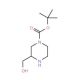 (R)-4-N-Boc-2-hydroxymethyl-piperazine (CAS 278788-66-2) - chemical structure image