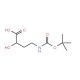(R)-4-N-Boc-amino-2-hydroxybutyric acid (CAS 496918-28-6) - chemical structure image