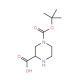 (R)-4-N-Boc-piperazine-2-carboxylic acid (CAS 192330-11-3) - chemical structure image