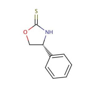 (R)-4-Phenyloxazolidine-2-thione (CAS 171877-37-5) - chemical structure image