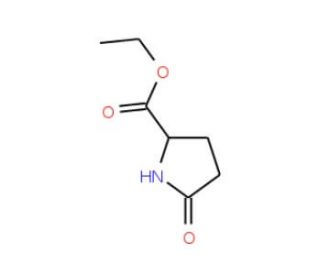 (R)-(&minus;)-5-Ethylcarboxyl-2-pyrrolidinone (CAS 68766-96-1) - chemical structure image