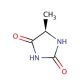 (R)-5-Methylhydantoin (CAS 55147-68-7) - chemical structure image