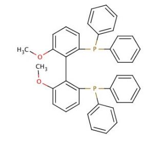 (R)-(&plus;)-(6,6&prime;-Dimethoxybiphenyl-2,2&prime;-diyl)bis(diphenylphosphine) (CAS 133545-16-1) - chemical structure image