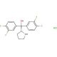(R)-a,a-bis(3,4-Difluorophenyl)-2-pyrrolidinemethanol hydrochloride - chemical structure image