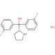 (R)-a,a-bis(3-Fluorophenyl)-2-pyrrolidinemethanol hydrochloride - chemical structure image