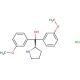 (R)-a,a-bis(3-Methoxyphenyl)-2-pyrrolidinemethanol hydrochloride - chemical structure image