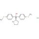 (R)-a,a-bis(4-Thioanisole)-2-pyrrolidinemethanol hydrochloride - chemical structure image