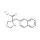 (R)-alpha-(2-Naphthalenylmethyl)proline HCl (CAS 679796-42-0) - chemical structure image