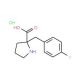 (R)-alpha-(4-Fluorobenzyl)proline HCl (CAS 637020-68-9) - chemical structure image