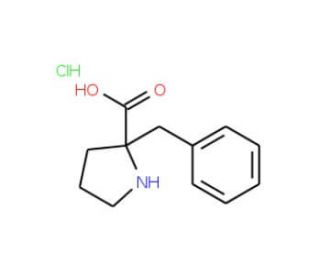 (R)-alpha-Benzyl proline HCl (CAS 86116-84-9) - chemical structure image