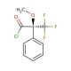 (R)-(+)-α-Methoxy-α-trifluoromethylphenylacetic acid (CAS 20445-31-2) - chemical structure image