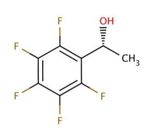 (R)-(&plus;)-&alpha;-Methyl-2,3,4,5,6-pentafluorobenzyl alcohol (CAS 104371-21-3) - chemical structure image