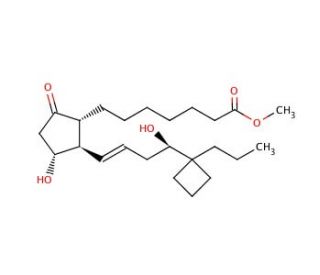 (R)-Butaprost (CAS 69648-38-0) - chemical structure image