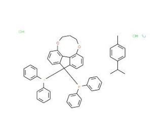 (R)-C3-TunePhos-ruthenium complex (CAS 905709-79-7) - chemical structure image