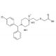 (R)-Cetirizine N-Oxide DiHCl (CAS 442863-80-1 (free base)) - chemical structure image