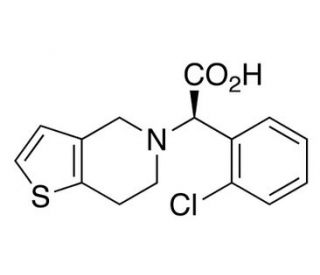 R-Clopidogrel Carboxylic Acid (CAS 324757-50-8) - chemical structure image