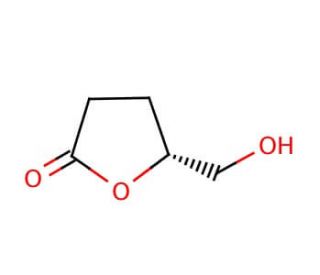 (R)-(&minus;)-Dihydro-5-(hydroxymethyl)-2(3H)-furanone (CAS 52813-63-5) - chemical structure image