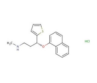 (R)-Duloxetine Hydrochloride (CAS 910138-96-4) - chemical structure image