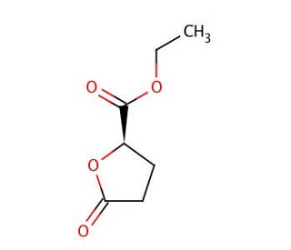(R)-(&minus;)-&gamma;-Ethoxycarbonyl-&gamma;-butyrolactone (CAS 33019-03-3) - chemical structure image