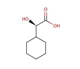 (R)-(−)-Hexahydromandelic acid (CAS 53585-93-6) - chemical structure image