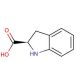 (R)-(+)-Indoline-2-carboxylic acid (CAS 98167-06-7) - chemical structure image