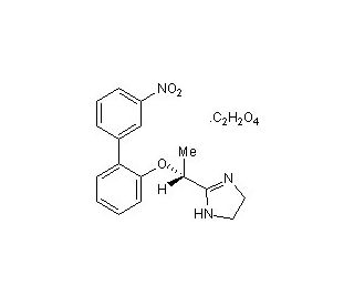 (R)-(&plus;)-m-Nitrobiphenyline oxalate (CAS 945618-97-3) - chemical structure image