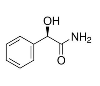 (R)-(&minus;)-Mandelamide (CAS 24008-62-6) - chemical structure image